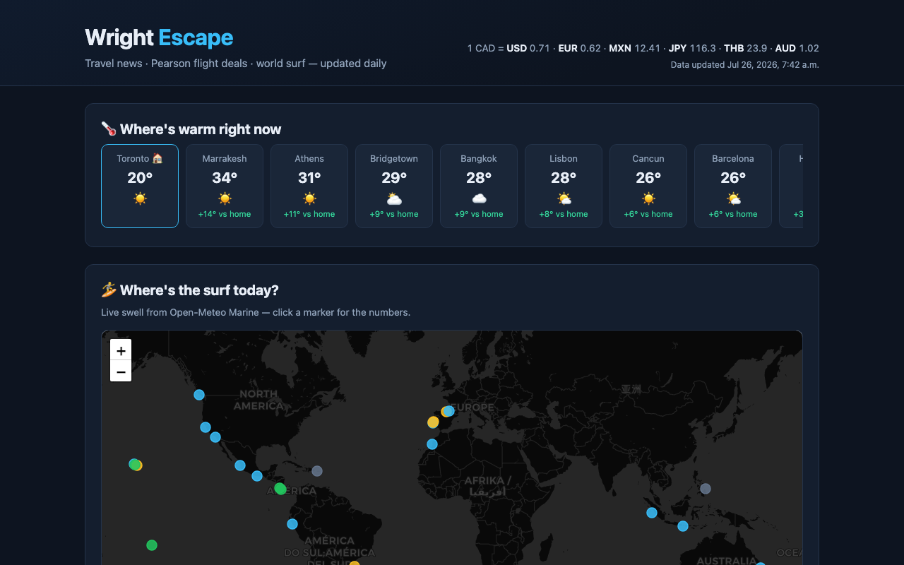 Wright Escape screenshot